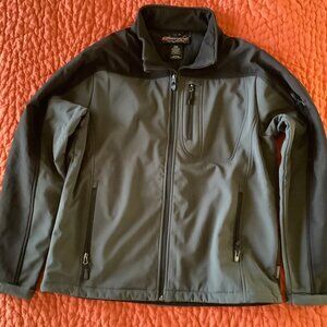 Free Country Soft Shell Winter Outdoor Jacket Large Mens Black